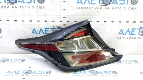 Left headlight on a Chevrolet Volt 16 - cracked, scratched