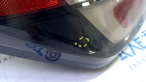 Left headlight on a Chevrolet Volt 16 - cracked, scratched