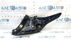 Left headlight on a Chevrolet Volt 16 - cracked, scratched