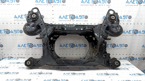 Rear subframe Volvo XC90 16-22 T8 for air, 3 silents are cracked, 1 is torn