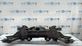 Rear subframe Volvo XC90 16-22 T8 for air, 3 silents are cracked, 1 is torn