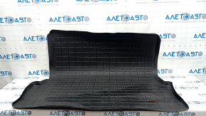 Ford Explorer 20-24 WeatherTeach spare tire trunk floor mat, black rubber, torn
