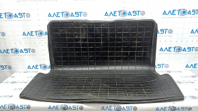Ford Explorer 20-24 WeatherTeach spare tire trunk floor mat, black rubber, torn