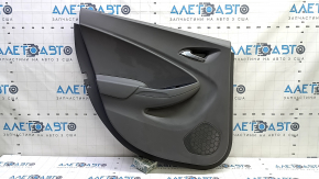 Door trim panel, rear left, Chevrolet Volt 16, gray, with window lift control, worn