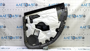 Door trim panel, rear left, Chevrolet Volt 16, gray, with window lift control, worn