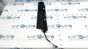 Ford Explorer 20-24 front left side door trim, gloss black, with code, cracks in glass, scratches