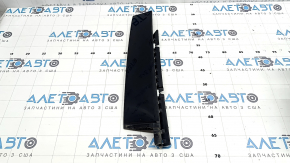 Ford Explorer 20-23 front right side door trim, gloss black, cracks in glass, scratches