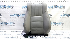 Driver's seat upholstery, upper part, Honda Accord 18-22, gray leather, heated, ventilated, dry-cleanable
