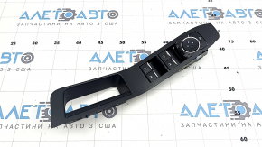 Front left window lift control for Ford Explorer 20-23, black with chrome, with mirror controls, with trim, scratches