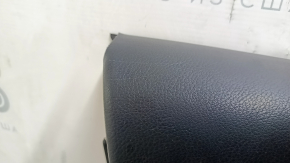 Front left door panel for Lexus CT200h 11-17 black leather, insert and armrest black leather, scratches