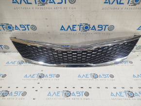 Radiator grill grill Kia Optima 16- small honeycomb