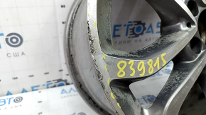 Wheel rim R17 x 7J ET 48.5 Mercedes C-class W205 15-18 type 2 curb, peeling paint