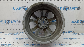 Wheel rim R17 x 7J ET 48.5 Mercedes C-class W205 15-18 type 2 curb, peeling paint