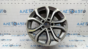 Wheel rim R17 x 7J ET 48.5 Mercedes C-class W205 15-18 type 2 curb, peeling paint