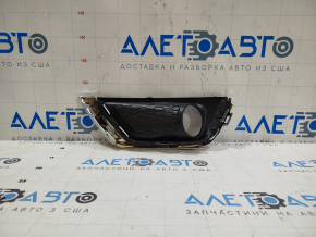 Bumper grille right Jeep Compass 17- structure without fog lights SIGNEDA