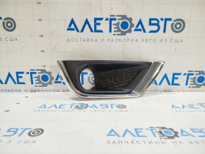 Bumper grille right Jeep Compass 17- structure without fog lights SIGNEDA