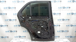 Complete rear left door for Mercedes W167 GLE 350 450 20-24 tinted, keyless, black 040, dented, bumps