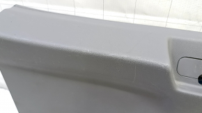 Chevrolet Volt 16 trunk opening trim - gray, worn