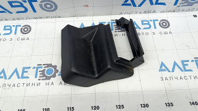 Front left passenger seat runner plug for Ford Explorer 20-23, black, with trim