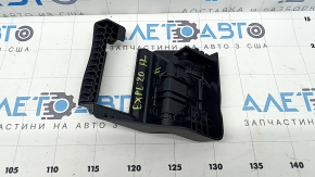 Front left passenger seat runner plug for Ford Explorer 20-23, black, with trim