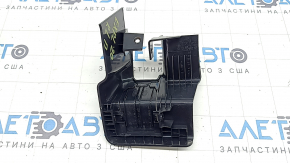 Rear left passenger seat runner plug for Ford Explorer 20-23, black, with trim