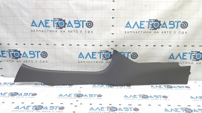 Chevrolet Volt 16 center console trim, right side, lower, gray, worn