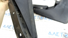 Mudguards, 4-piece set, Ford Explorer 20-24 WeatherTeach, black, scratched, scuffed