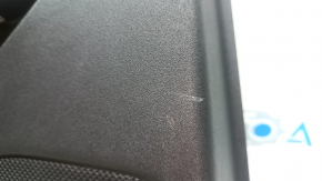 Door trim, rear left, Polestar 2 21-25, black, plastic, armrest, cloth, insert, black cloth, with handle, scratches