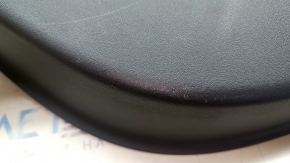 Door trim, rear left, Polestar 2 21-25, black, plastic, armrest, cloth, insert, black cloth, with handle, scratches