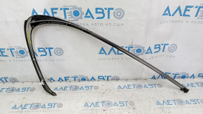 Upper rear left door molding for a Lexus CT200h, 11-17 scratches