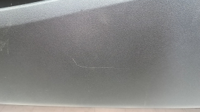 Door trim, front right card, Polestar 2 21-25, black, plastic, armrest, black cloth, insert, black cloth, with handle, needs cleaning, scratches