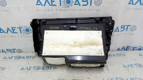 Lexus CT200h 11-17 black glove compartment, scratches, broken mount