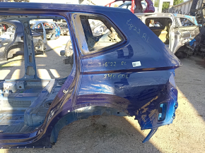 Quarter wing rear right VW Tiguan 18-24 long on the body, blue, pokes
