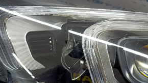 Left front headlight assembly for Mercedes W167 GLE 350 450 20-23 LED with seal, sand, scratches