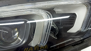 Right front headlight assembly for Mercedes W167 GLE 350 450 20-23 LED with seal, sand