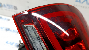 Right outer wing light Mercedes W167 GLE 350 450 20-23 cracks in glass, scratches