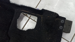 Rear floor covering for Ford Explorer 20-23, black, for cleaning