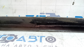 Bare front bumper Lexus CT200h 11-13 pre-restoration, silver 1J4, cracks, scuffs, scratches, broken fasteners, fake