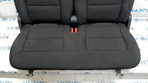 Rear seat, 3rd row, Ford Explorer 20-23, black cloth, mechanical, dents, needs cleaning