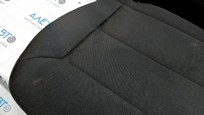 Rear seat, 3rd row, Ford Explorer 20-23, black cloth, mechanical, dents, needs cleaning
