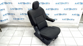 2nd row right seat Ford Explorer 20-23, black cloth for 6 seats, mechanical, scratches on plastic, needs cleaning