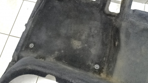 Mercedes W167 GLE 350 450 20-23 rear floor covering, black, missing parts, needs cleaning