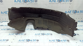 The rear right fender liner of a Lexus CT200h 11-17 has torn fasteners.
