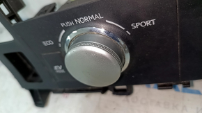 Lexus CT200h 11-13 gearbox control panel, crack in mount, scratches