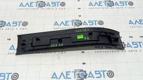 Inner rear right door sill trim for Mercedes W167 GLE 350 450 20-24, black, scratches