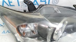 Lexus CT200h 11-13 halogen front right headlight, LED DRL, sand, polished, worn
