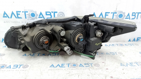 Lexus CT200h 11-13 halogen front right headlight, LED DRL, sand, polished, worn