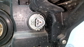 Lexus CT200h 11-13 halogen front right headlight, LED DRL, sand, polished, worn