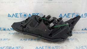 Lexus CT200h 11-13 halogen front right headlight, LED DRL, sand, polished, worn