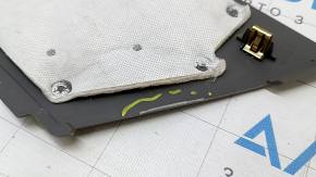 Chevrolet Volt 16 center console trim, left side, rear, gray, broken mount